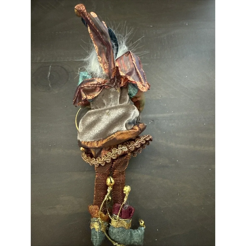 Whimsical Fairy Elf Christmas Ornament 8